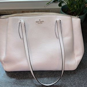 Kate spade white tote purse
